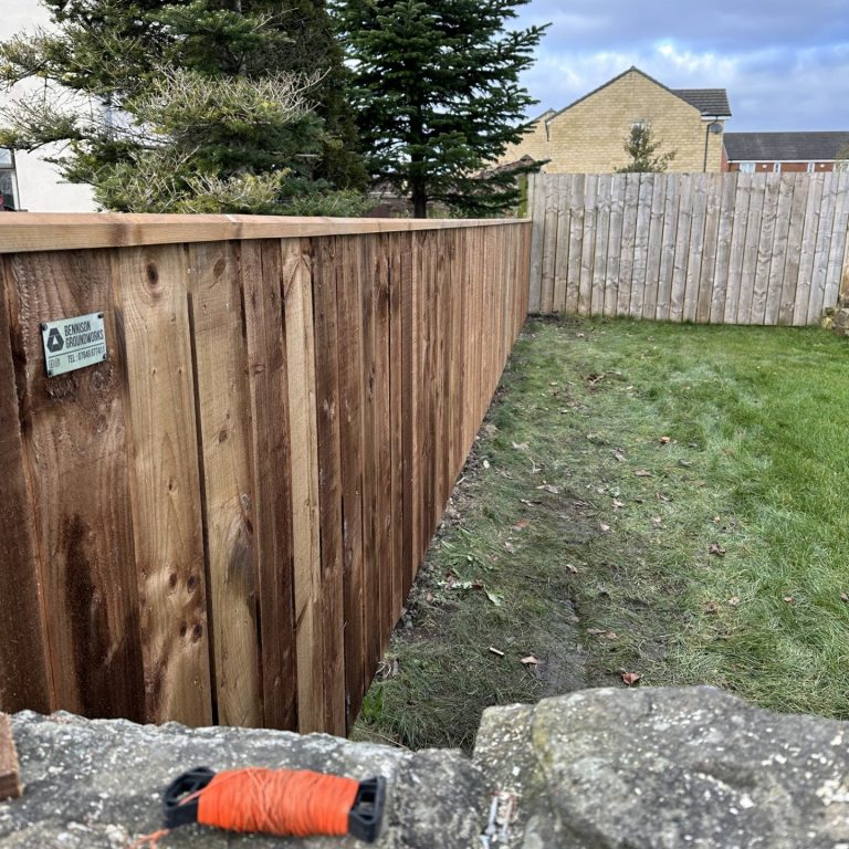 Bennison Groundworks Domestic Fencing